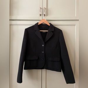 ‘S Max Mara Gorgeous wool and angora 3 button jacket in size 10. NWOT